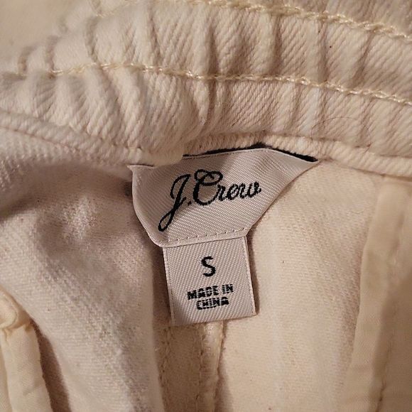 J. Crew Cream Wide Leg Pants - Picture 7 of 11